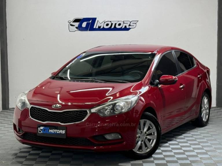 KIA MOTORS - CERATO - 2014/2014 - Vermelha - R$ 64.900,00